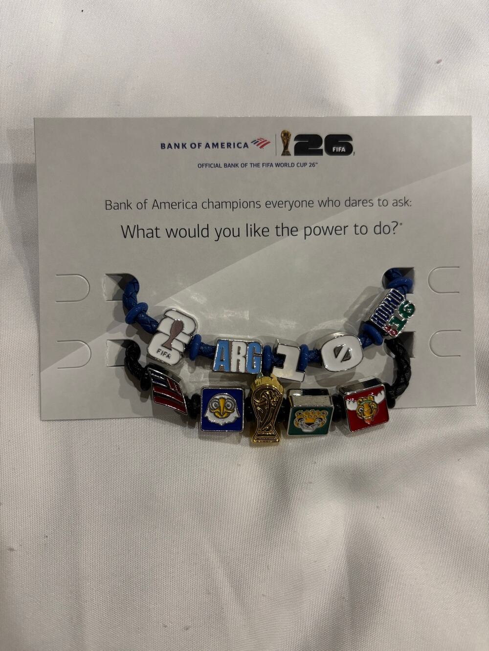 FIFA 2026 Custom Messi Tribute Round of 16 Bracelet Set Small